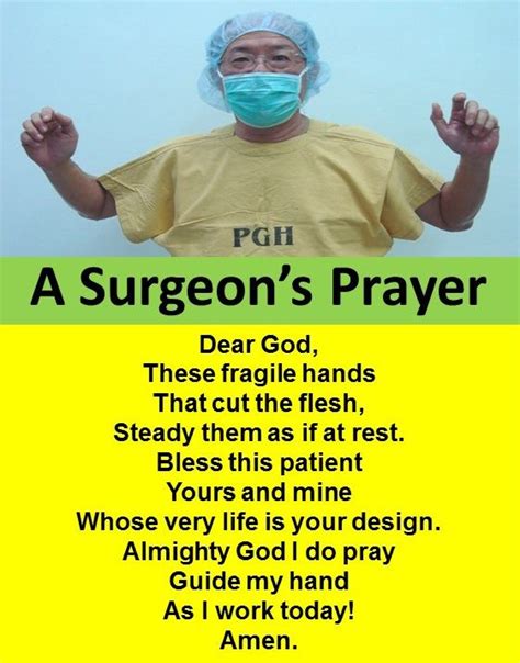 Short But Effective Prayers For Surgery Surgery Prayer Effective