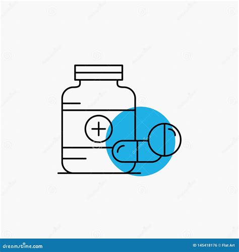 Medicina Comprimido C Psula Drogas Linha Cone Da Tabuleta