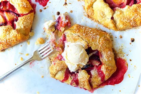 Rustic Fruit Tarts Recipe King Arthur Flour