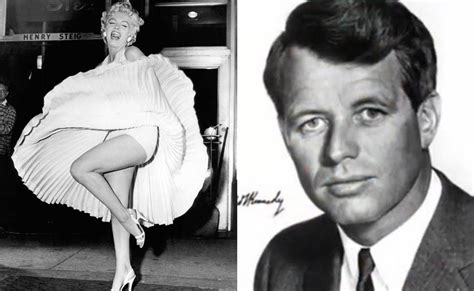 Intensa química sexual entre Marilyn Monroe y Bob Kennedy