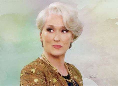 Meryl Streep Digital Art by Jerzy Czyz - Fine Art America