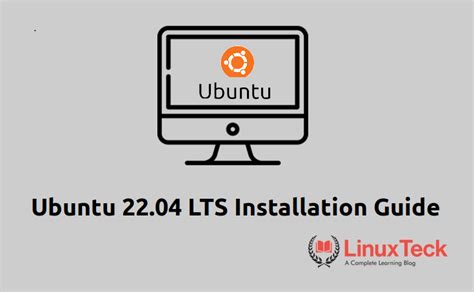 How To Install Ubuntu Lts Step By Step With Screenshots Linuxteck