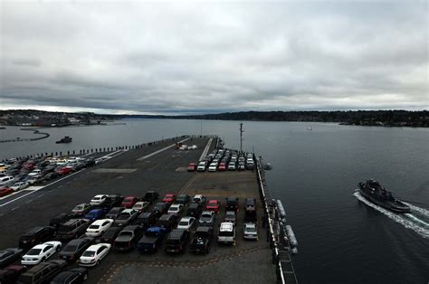 Sailors Bring Their Cars As USS Ronald Reagan Leaves Naval Flickr