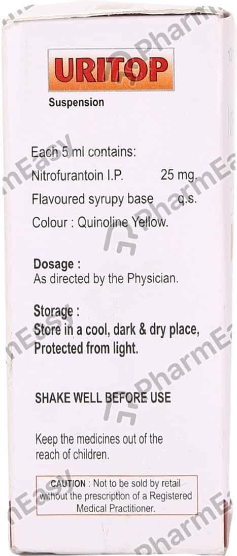 Buy Uritop 25 Mg5ml Suspension 100 Online At Flat 15 Off Pharmeasy