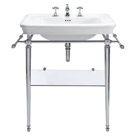 Imperial Etoile 700mm Large Basin Chrome Basin Stand