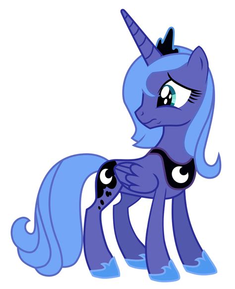 Young Princess Luna Vector by DilverEye on DeviantArt