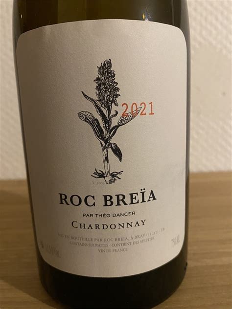 Roc Breïa par Theo Dancer Chardonnay 2021