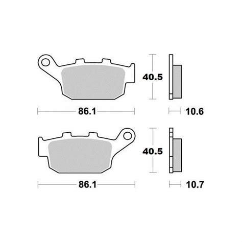 Plaquette De Frein Ferodo Pour Moto Kawasaki Z Abs Ar