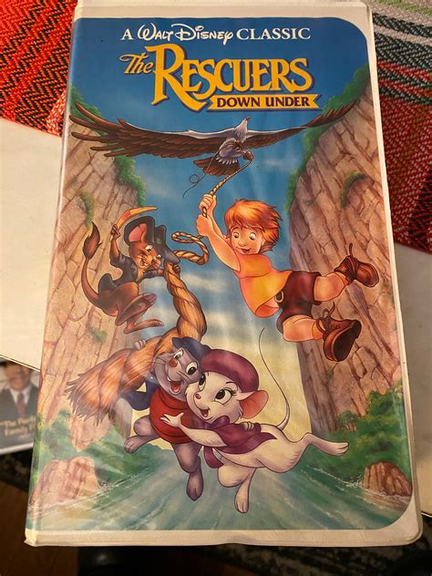 Walt Disney Classic The Rescuers Down Under VHS Etsy