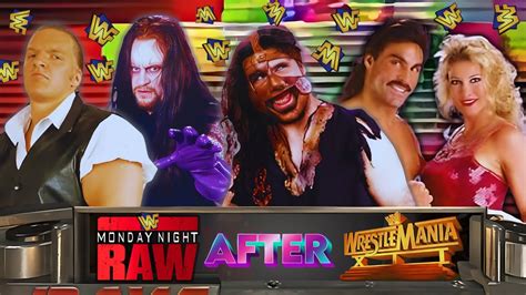 THE MONDAY NIGHT RAW AFTER WRESTLEMANIA 12 1996 A LEGENDARY WWE WWF