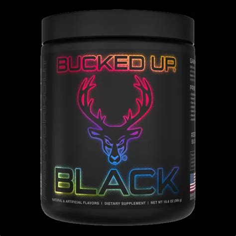 Bucked Up Black Pre Workout