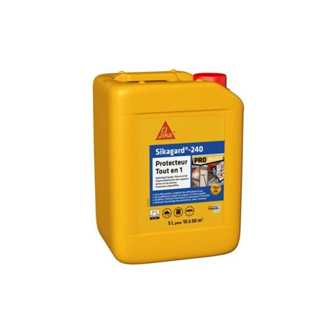 Protection Hydrofuge SIKA Sikagard 240 Protecteur Tout En 1 5L