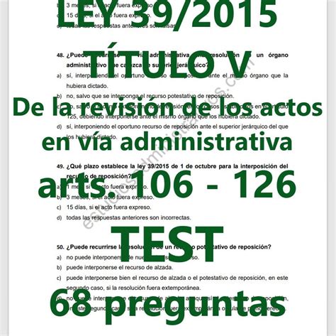 Análisis exhaustivo de los cambios y desafíos del Test Título V de la