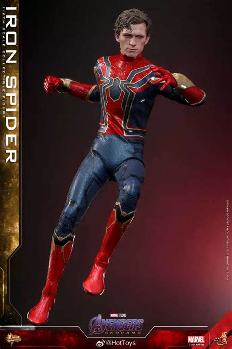 Hot Toys Marvel Spider Man Iron Spider Avengers MMS Action Figure Sugo Toys