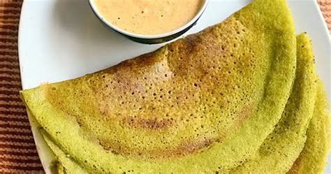 Palak Dosa Spinach Dosa Keerai Dosai Recipe Chitra S Food Book