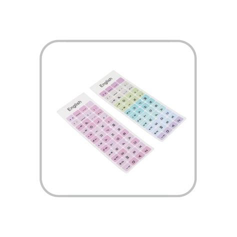 Keyboard Stickers, English Language Laptop Keycaps Stickers