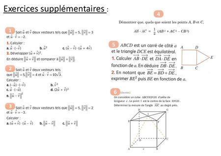 Eres Spe Maths Chapitre Viii Produit Scalaire Partie