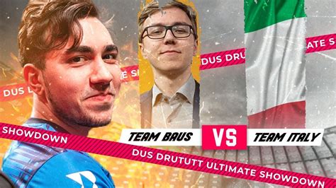 DUS Team Thebausffs Vs Team Italy Scrims YouTube