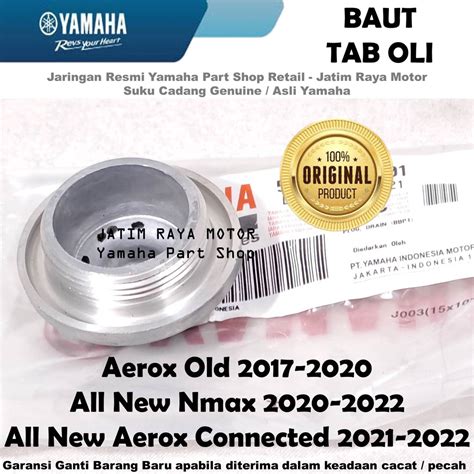 Jual Baut Tab Oli Plug Drain Bawah Mesin Aerox Old All New N Max Nmax