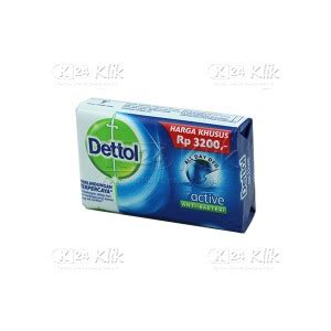 Dettol Soap Biru 75 G Active Manfaat Dosis Efek