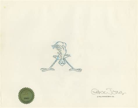 Road Runner Original Production Drawing – Chuck Jones