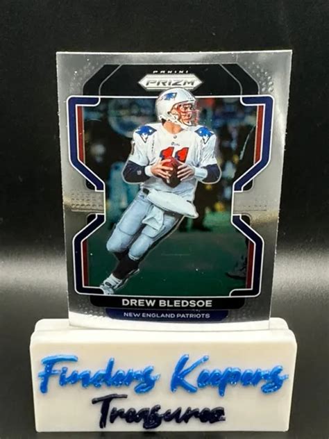 Carte De Base Football Drew Bledsoe Panini Prizm Patriots