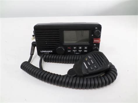 Lowrence Link Marine Dsc Vhf Radio With Integrated Ais Receiver New