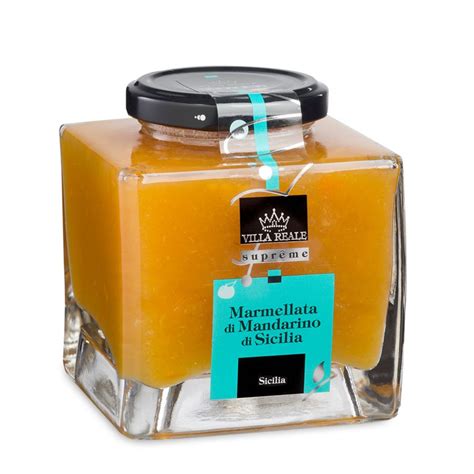 Sicilian Mandarin Jam Campo D Oro Real Sicilian Taste