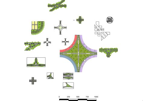 Intersección vial en AutoCAD Descargar CAD 332 52 KB Bibliocad