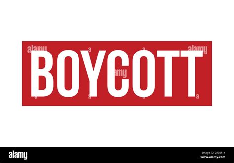 Boycott Stamp Hi Res Stock Photography And Images Alamy