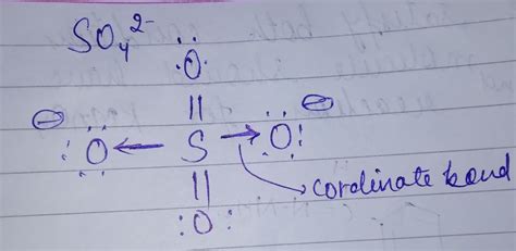 So4 2 Lewis Structure With Formal Charges