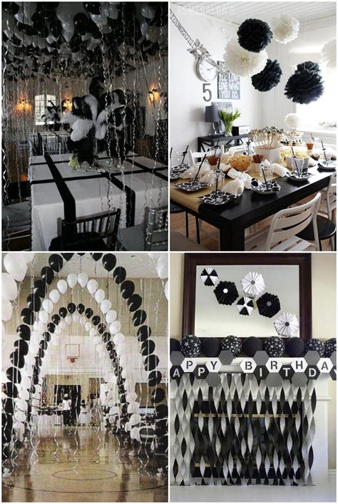 Beautiful Black And White Party Ideas White Party Theme Black Party