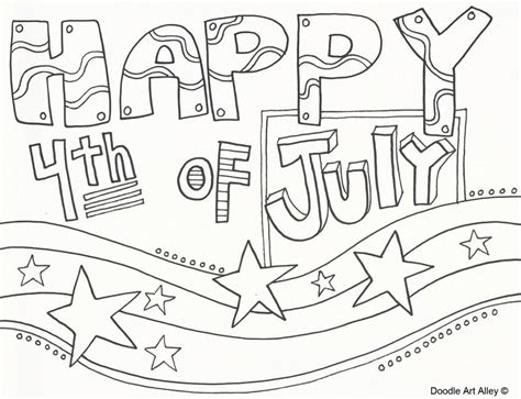 Independence Day Coloring Pages July Fourth July Colors Coloring Hot