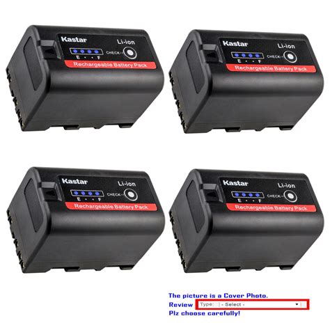 Kastar Replacement Battery For Sony BP U30 BC U1 BC U2 Sony PXW X200