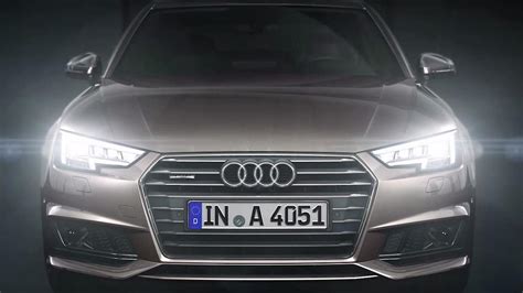 Audi Shows Off A4s Optional Matrix Led Headlights Video