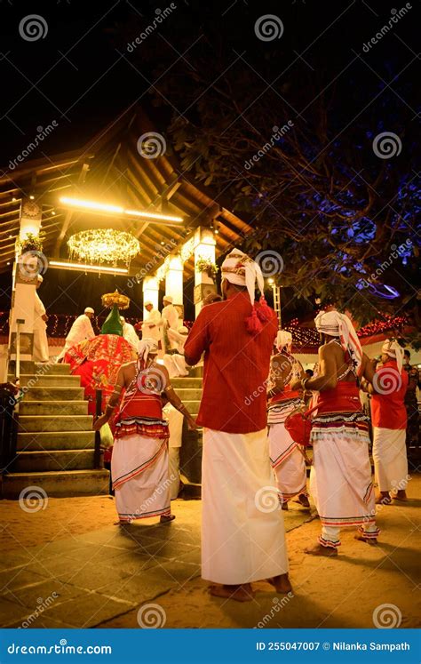 Tusker At A Perahera Katharagama Sri Lanka Editorial Image