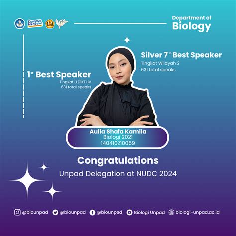 Congratulations Aulia Shafa Kamila For Earning A Medal At The 2024