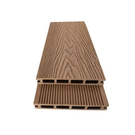 Woodgrain Composite Decking 3D Embossing Decking China Factory Price