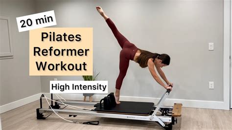 20 Min Pilates Reformer Workout High Intensity Circuit Format YouTube