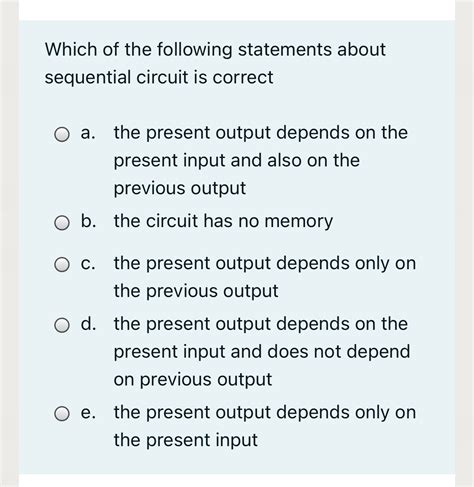 Answered Which Of The Following Statements About… Bartleby