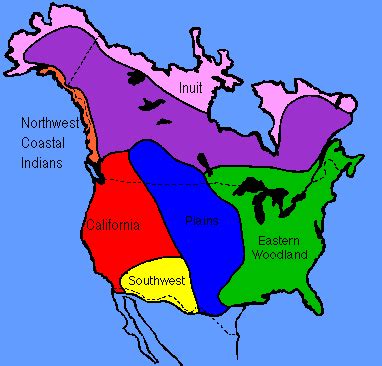 Native American Territories