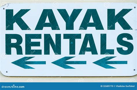 Kayak Rentals Stock Photo Image Of Warning Help Abstract 32689770
