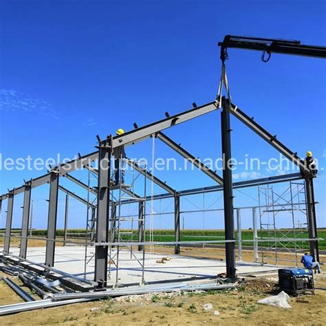 Construction Design Prefabricated Light Steel Structure Fabrication