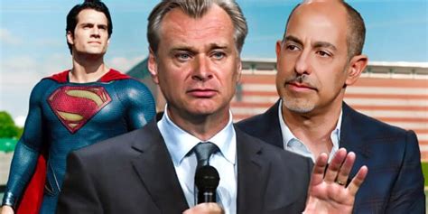 Man Of Steel Batman V Superman Was David Goyer Christopher Nolan S