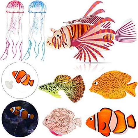 Amazon Sumind 15 Pieces Fake Goldfish Plastic Floating Fishes