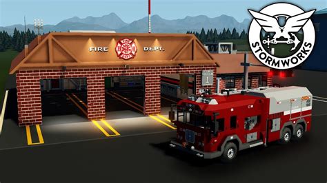 Stormworks Fire Department Buildings Stormworks Gameplay Youtube