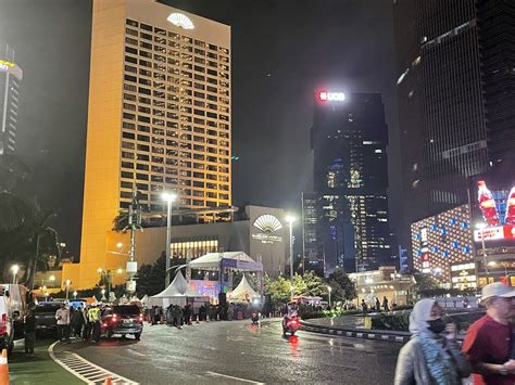 Jelang Perayaan Malam Tahun Baru Begini Kondisi Di Bundaran Hi