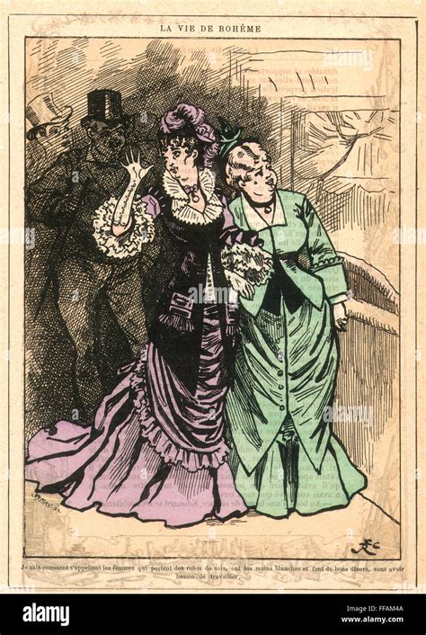 MURGER VIE De BOHEME 1849 NIllustration By Andre Gill To A 19th