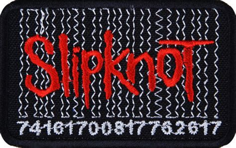 Slipknot 131345 1 Small Printed Patch King Of Patches