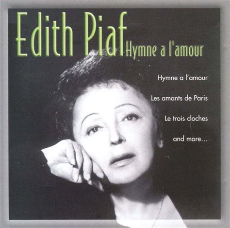 Hymne A Lamour Piaf Edith Cd Album Muziek